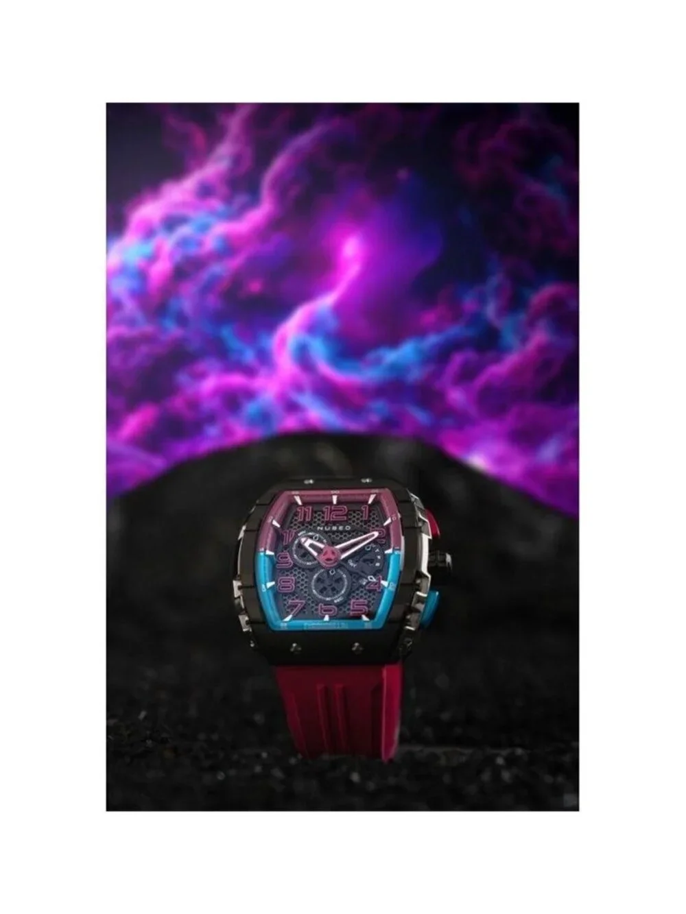 NWT Nubeo Magellan Black Dial Men's Watch
